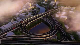 Elevated Expressway Animation 2024 - Hatirjheel Part