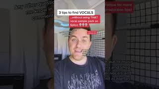 How to get vocals without using THAT vocal sample pack on Splice #edmproducer #producertips #newedm