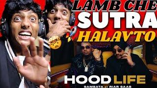 HOOD LIFE | SAMBATA ft. RIAR SAAB | REACTION VIDEO | O MUSIC V | #hoodlife #sambata #riarsaab #4l