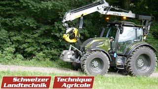 Forsteinsatz mit dem Valtra «N175 Direct»