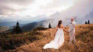 Roan Mountain and Carvers Gap Elopement | Elope Outdoors | Shelby + Griffin