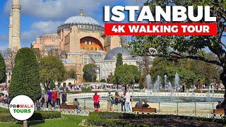 Istanbul’s Most Beautiful Landmarks: Walking Tour Through History and Culture  - 4K60fps