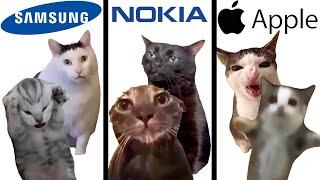 ALL Ringtones but Meme Cats Sing It