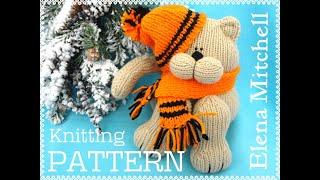 Pattern Knitting Toys PDF Designer Elena Mitchell