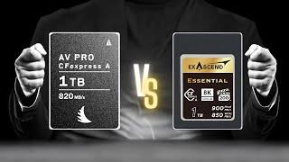 CF Express A KINGS for Sony Cameras!  1TB Angelbird vs 1TB Exascend!