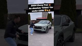 Five Reasons the 2024 Chevy Trax is a Bargain for *Under* $25,000!