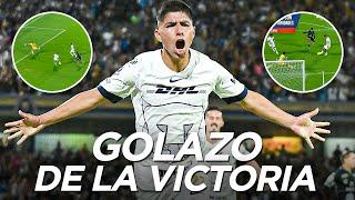 GOL DE PIERO QUISPE PARA DARLE LA VICTORIA A LOS PUMAS | PIERO QUISPE VS LEÓN | MEJORES JUGADAS