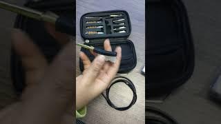 how to use a gun cleaning brush