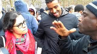 MUHAMMAD LAMIN VS THE DISCIPLES OF JAY SMITH!!! SPEAKERS CORNER.