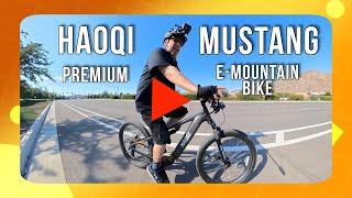 New HAOQI Mustang Premium Electric Mountain Bike