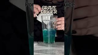 Grave Digger Cocktail ️ #halloweencocktails #halloween #cocktails #halloweendrinks