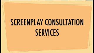 Screenplay consultation services.