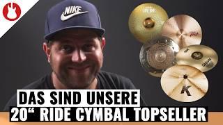 Ride Cymbals für Drums: Unsere 20'' Becken Topseller | MUSIC STORE