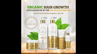 Organic Hair Growth with Argan Oil by The Australian Organic Hair Care