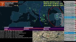 #Terremoto Mw 5.92 #Turchia 2024-10-16 09:46:33 prof. 10 km