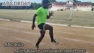 ABC DRILL'S Agility Balance Coordination Speed or power #manicoach #running #sports #athleticsmeet