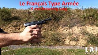 Le Français Type Armée Pistol : shooting with slow motion