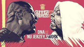 DNA VS NU JERZEY TWORK  RAP BATTLE | URLTV