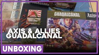 Unboxing | Axis & Allies: Guadalcanal | Renegade Game Studios | The Players' Aid