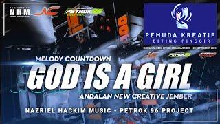 DJ GOD IS A GIRL MIDLE SAKTI ANDALAN NEW CREATIVE JEMBER‼️JINGGLE PEMUDA KREATIF BITING PINGGIR