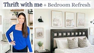 THRIFTING MY HOME DECOR + BEDROOM DECORATING IDEAS | Jessica Giffin