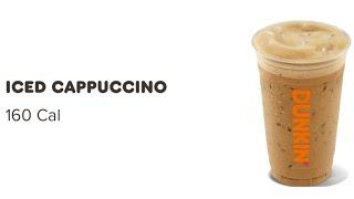 Dunkin donuts Iced Cappuccino  !! How To Make Dunkin Iced Cappuccino ! Espresso Drink