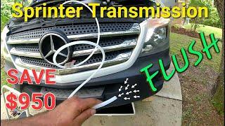Mercedes Sprinter Transmission Filter Change and Flush DIY