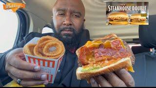 WHATABURGER®️ *NEW* BACON STEAKHOUSE DOUBLE