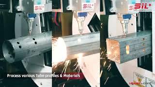 Laser Pipe Cutting Machine - 3 Chuck | SILASERS | Tube Cutting