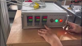 How to operate Kason Electronic Universal Testing Machine with High temperature furnace