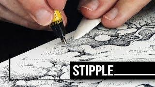 Dots for Days ... Intricate Stippling Art 