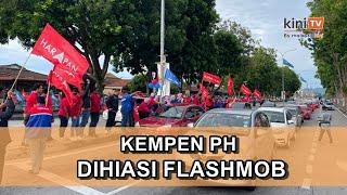 PRK Sg Bakap: Jentera PH buat flashmob menjelang hari pengundian