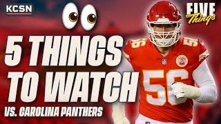 5 Things to Watch For in Chiefs vs. Panthers Week 12 Matchup