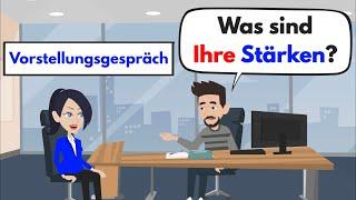 Deutsch lernen | Vorstellungsgespräch | was sind Ihre Stärken?