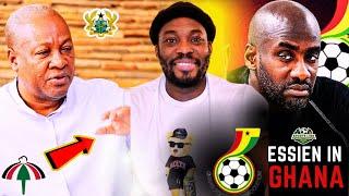 BREAKING JOHN MAHAMA DECLARATION TO ABOLISH…BLACK STARS MICHEAL ESSIEN FINALLY IN GH KUDUS REUNITE