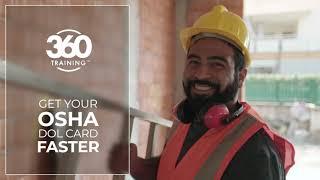 OSHA-Authorized Outreach Training Online at 360training® | Get Your Official DOL Card