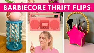 Turning Thrift Store Finds into DIY Barbiecore Decor | Thrift Flip