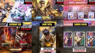ASPIRANT, SAINT SEIYA, SANRIO EVENT RESALE 2025 | BRUNO, HANZO COLLECTOR | FREDRINN STARLIGHT