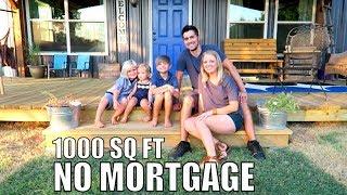 Debt Free Family of 5 - build 1000 sq ft Home NO Mortgage | Latigo Life