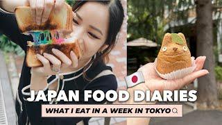 CUTE CAFES, STREETFOOD & GYOZA & TEPPANYAKI RESTAURANT in TOKYO | Japan Food Diaries  