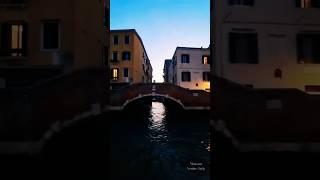 Gliding through Murano, Venice ️ Serene Waterway Views! #Italy #traveldiaries #travelitaly