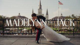 Ballerina Bride Marries Her Marine | Madelynn + Jack | New Orleans, LA