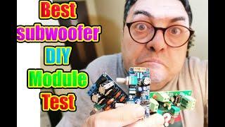 Ultimate Best Subwoofer filters DIY test