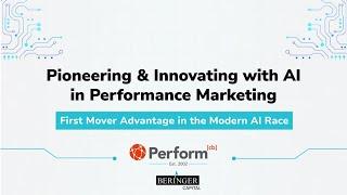 Pioneering and Innovating with AI in Performance Marketing: Webinar