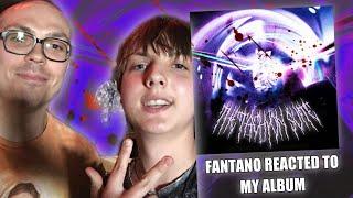 Anthony Fantano reacts to my album [Amazing Blizzard - THE TACHYON SUITE] on stream