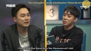 [ENG SUB] 180304 Coming Soon (Behind the scenes) - SECHSKIES Eun Jiwon's fanboy