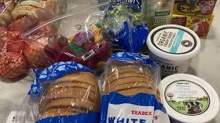 Large family Healthy Food Haul @ Costco, Aldi & Trader Joe’s-organics, prices, ingredients-