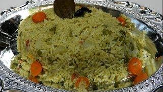 Vegetable Pulao Recipe in Kannada | ವೆಜಿಟೆಬಲ್ ಪುಲಾವ್ | palav in Kannada | Rekha Aduge