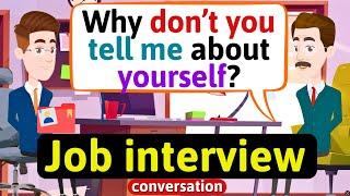 Job interview in English (Practice English Conversation) Improve English Speaking Skills Everyday