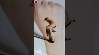 name mehndi ️ _#shorts || Rang e Art|| #ytshort